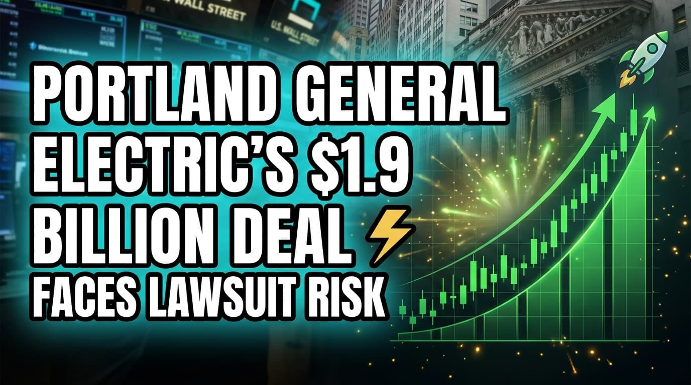Portland General Electric's $1.9 Billion PacifiCorp Deal Faces Lawsuit Risk
