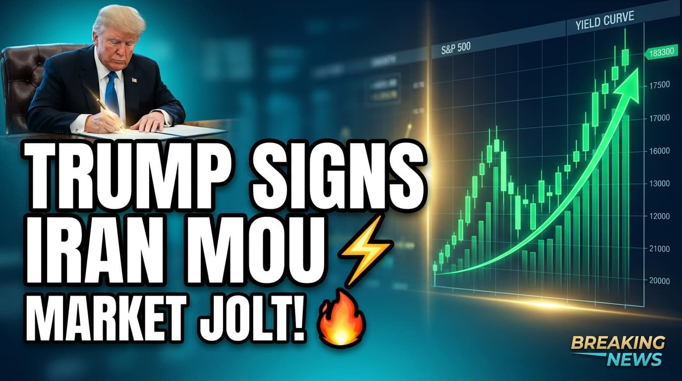 Trump Signs Iran MoU; Warsh Debut Jolts Bond Market