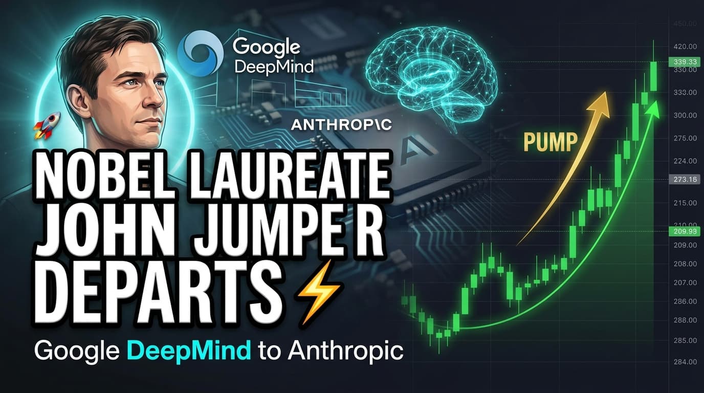 Nobel Laureate John Jumper Departs Google DeepMind for Anthropic