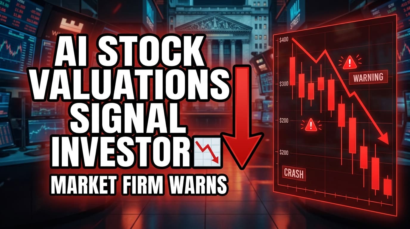 AI Stock Valuations Signal Investor Fear, Market Firm Warns