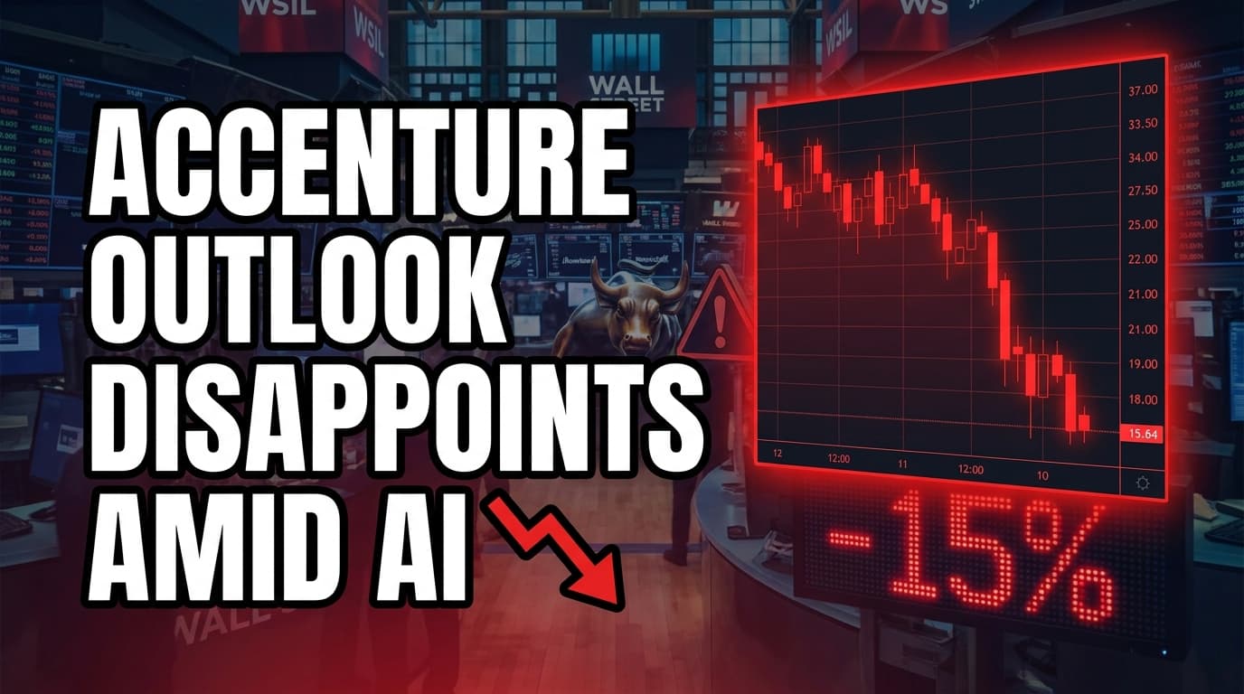 Accenture Outlook Disappoints Amid AI-Driven Consultancy Market Uncertainty