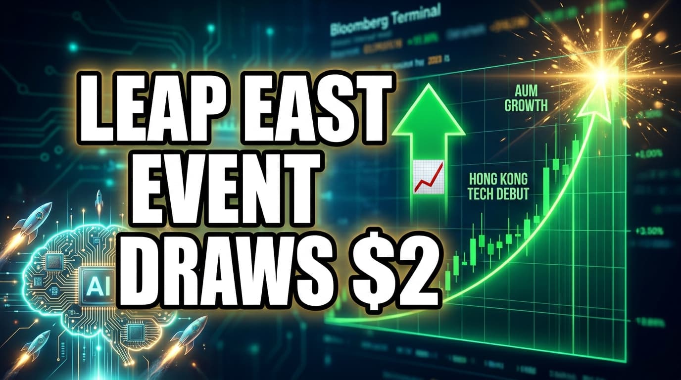 LEAP East Event Draws $2 Trillion AUM Ahead of Hong Kong Tech Debut
