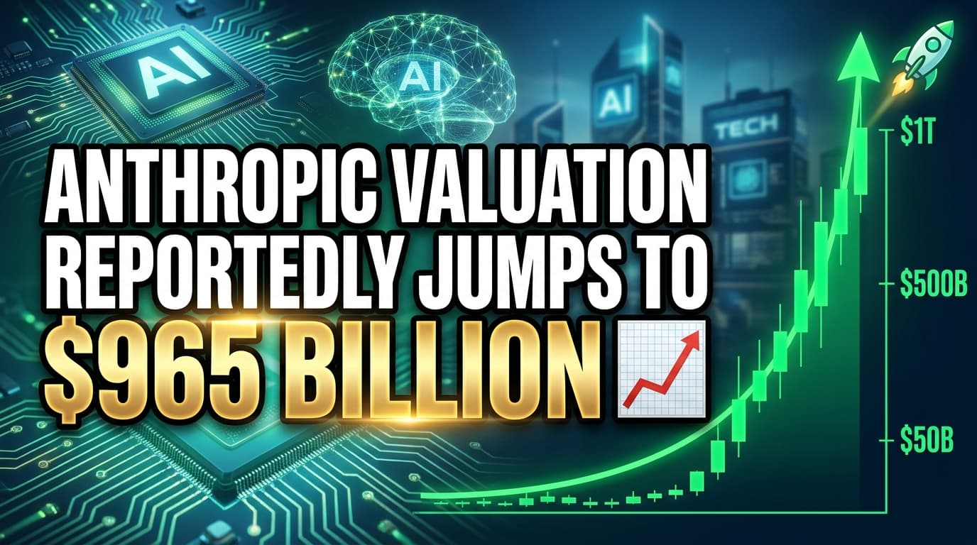 Anthropic Valuation Reportedly Jumps to $965 Billion