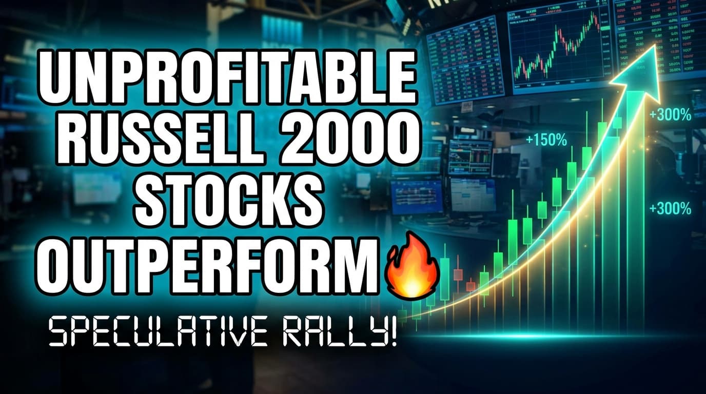 Unprofitable Russell 2000 Stocks Outperform in Speculative Rally
