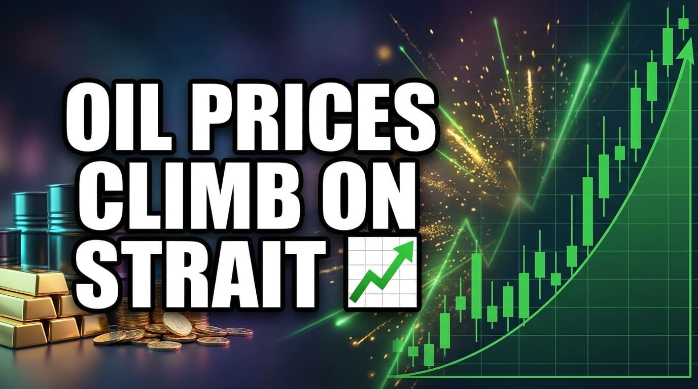 Oil Prices Climb on Strait of Hormuz Uncertainty