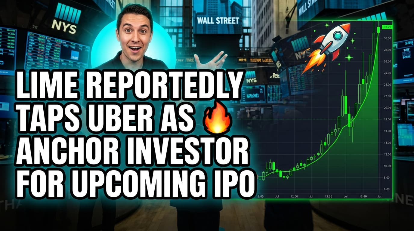 Lime Reportedly Taps Uber as Anchor Investor for Upcoming IPO
