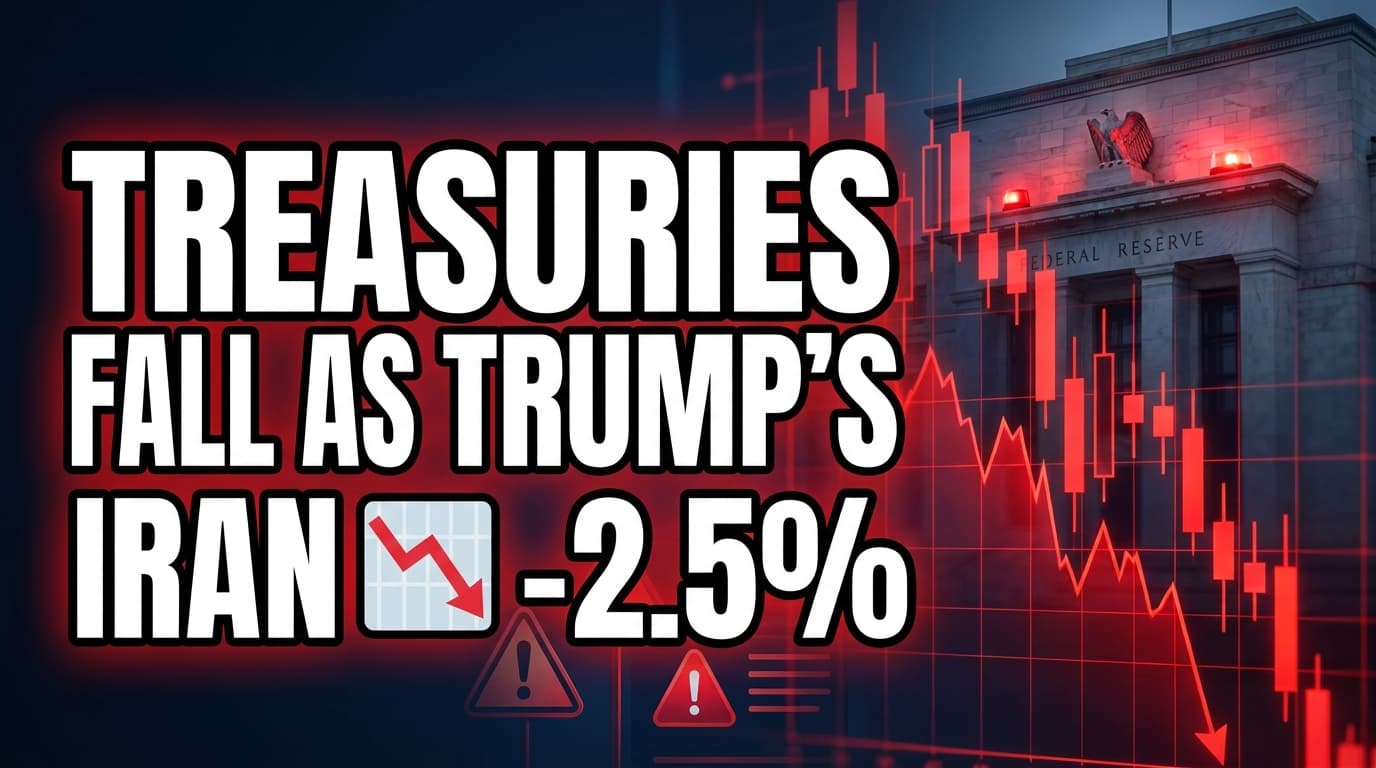 Treasuries Fall as Trump's Iran Threats Fuel Inflation Concerns