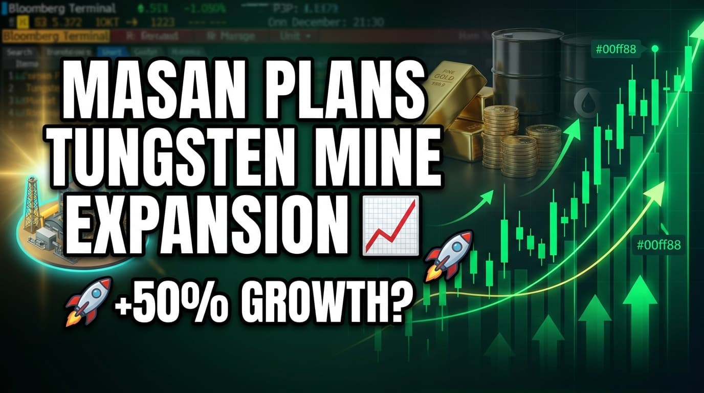 Masan Plans Tungsten Mine Expansion in Vietnam, Seeks Foreign Investment