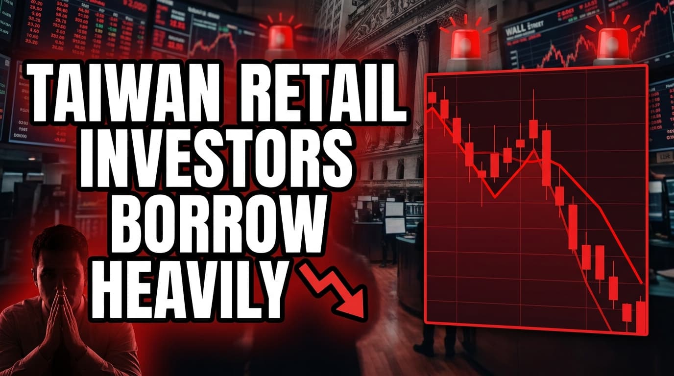 Taiwan Retail Investors Borrow Heavily for AI Stock Rally, Raising Bubble Fears