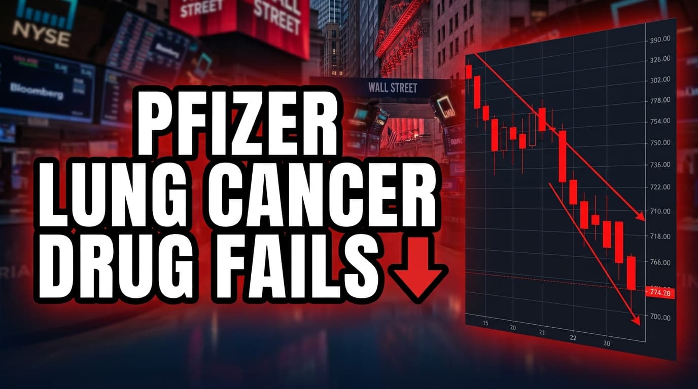 Pfizer Lung Cancer Drug Fails to Improve Patient Survival in Trial