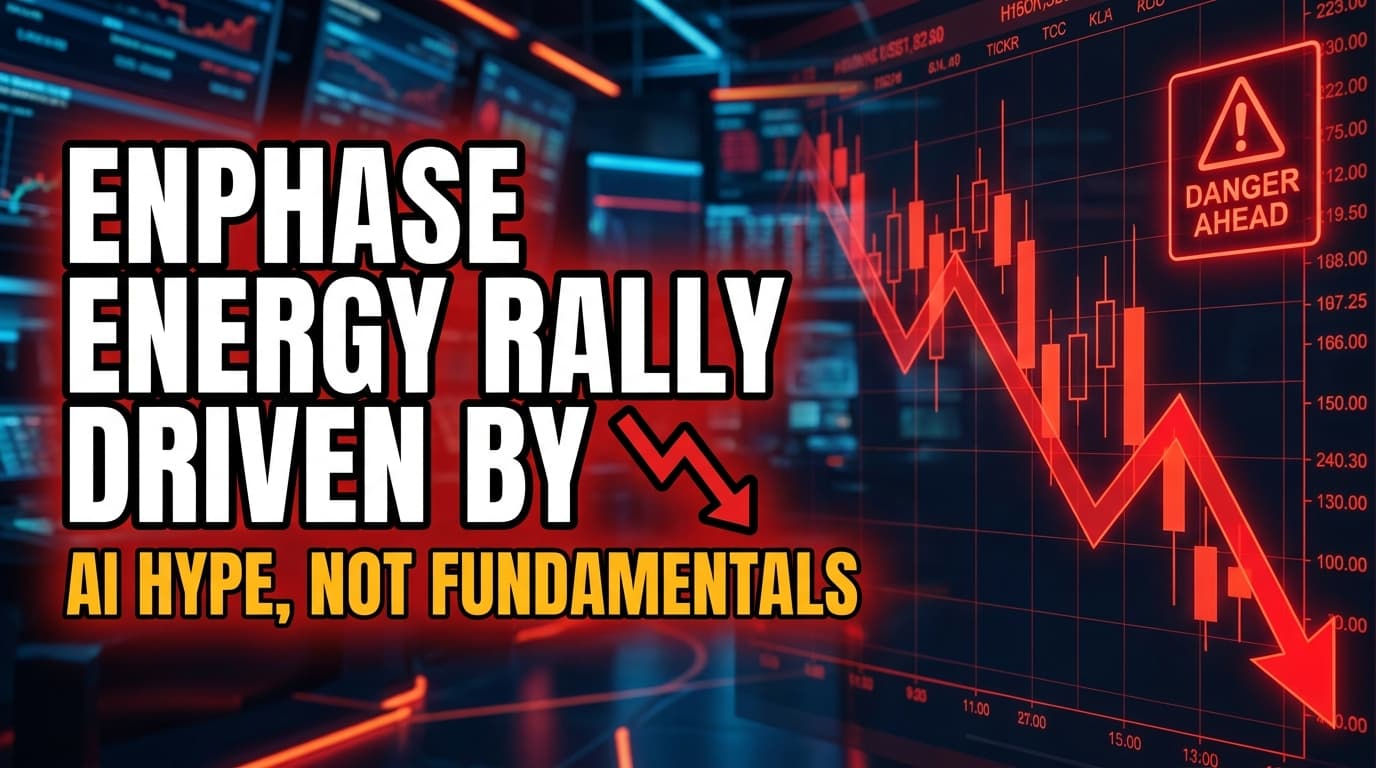Enphase Energy Rally Driven by AI Hype, Not Solar Fundamentals