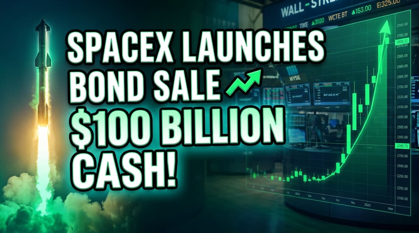 SpaceX Launches Bond Sale, Discloses $100 Billion Cash Reserve