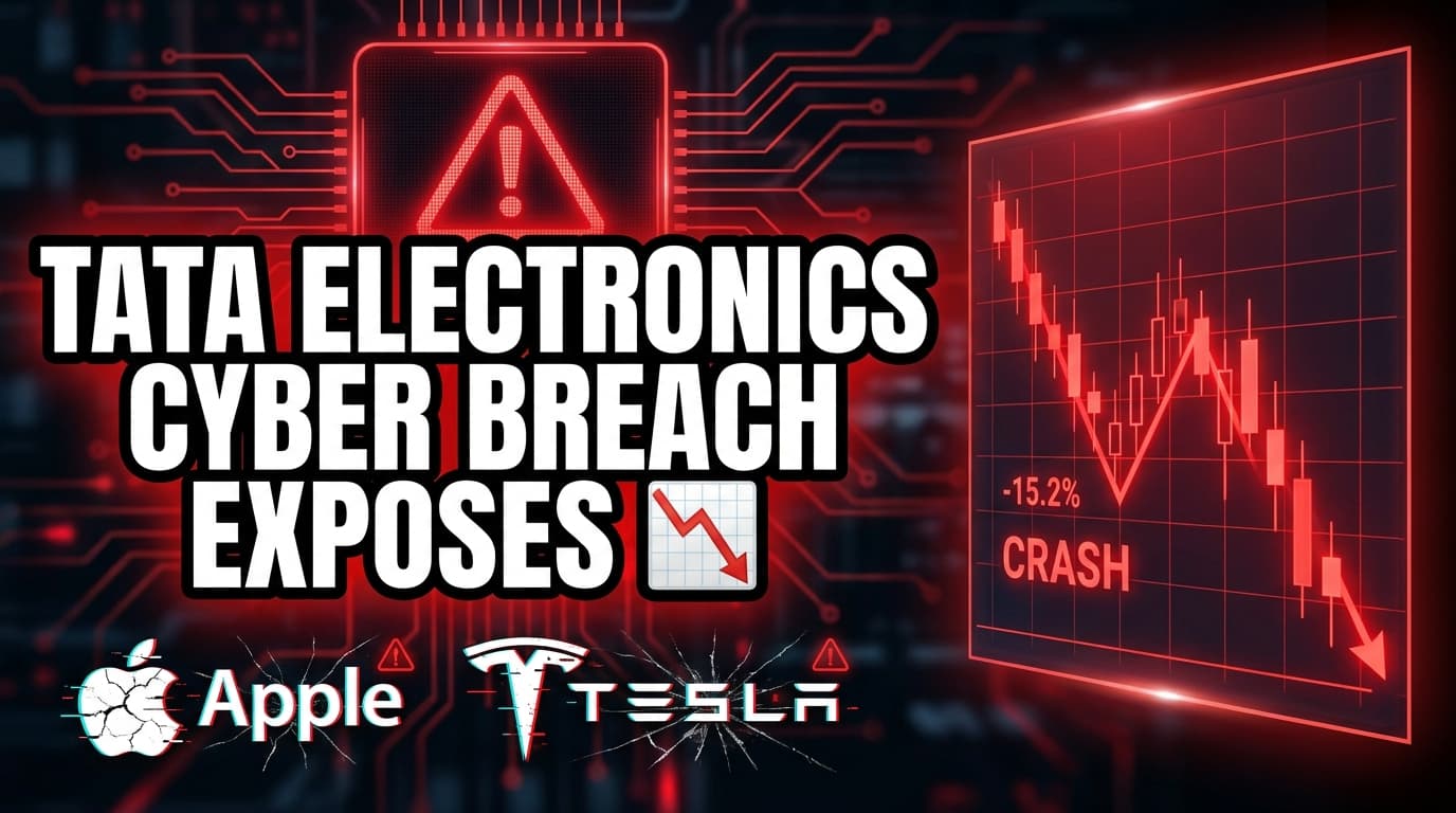 Tata Electronics Cyber Breach Exposes Alleged Apple, Tesla Trade Secrets