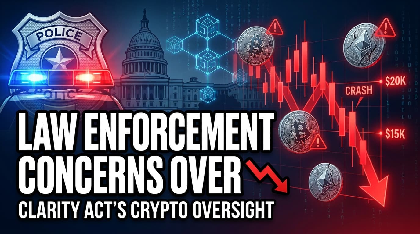 Law Enforcement Raises Concerns Over Clarity Act's Crypto Oversight Provisions