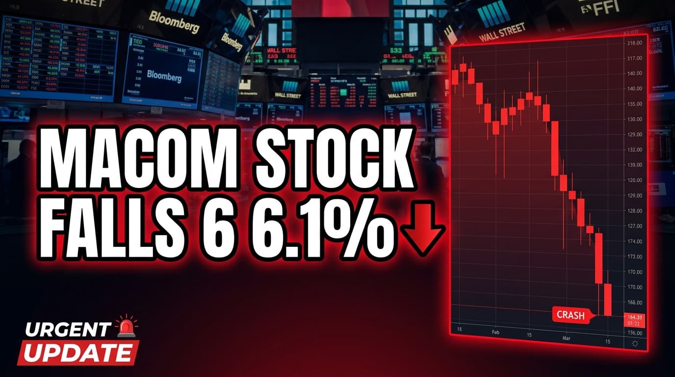 MACOM Stock Falls 6.1% Amid Overvaluation Concerns