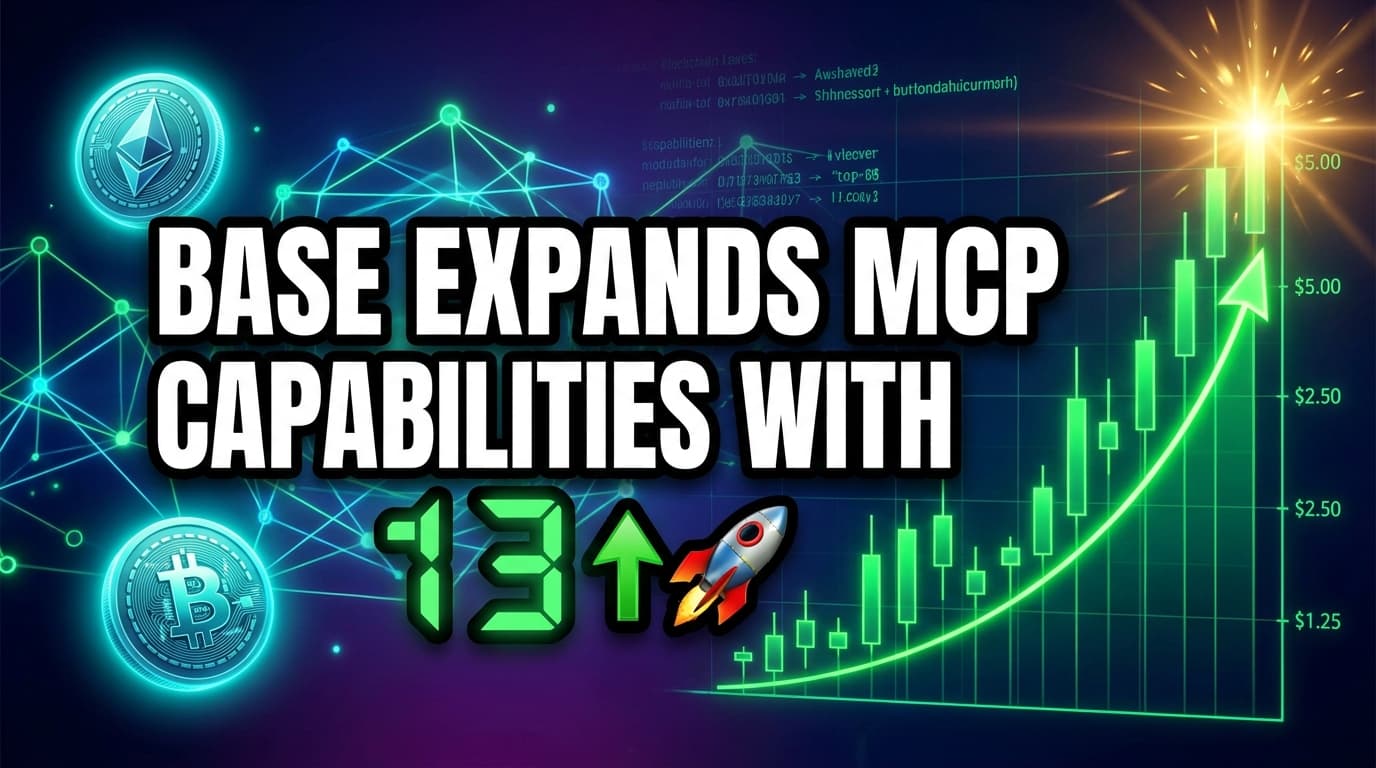 Base Expands MCP Capabilities with 13 New Onchain Applications