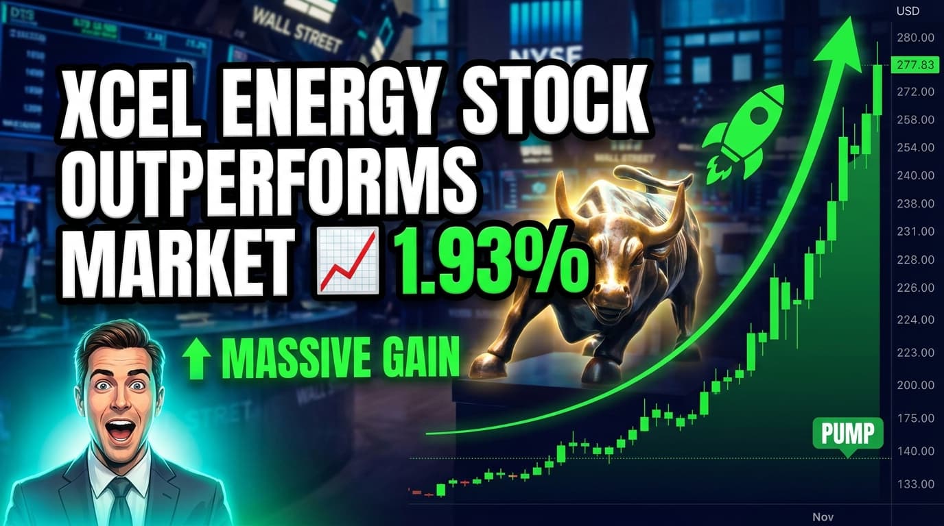 Xcel Energy Stock Outperforms Market With 1.93% Gain