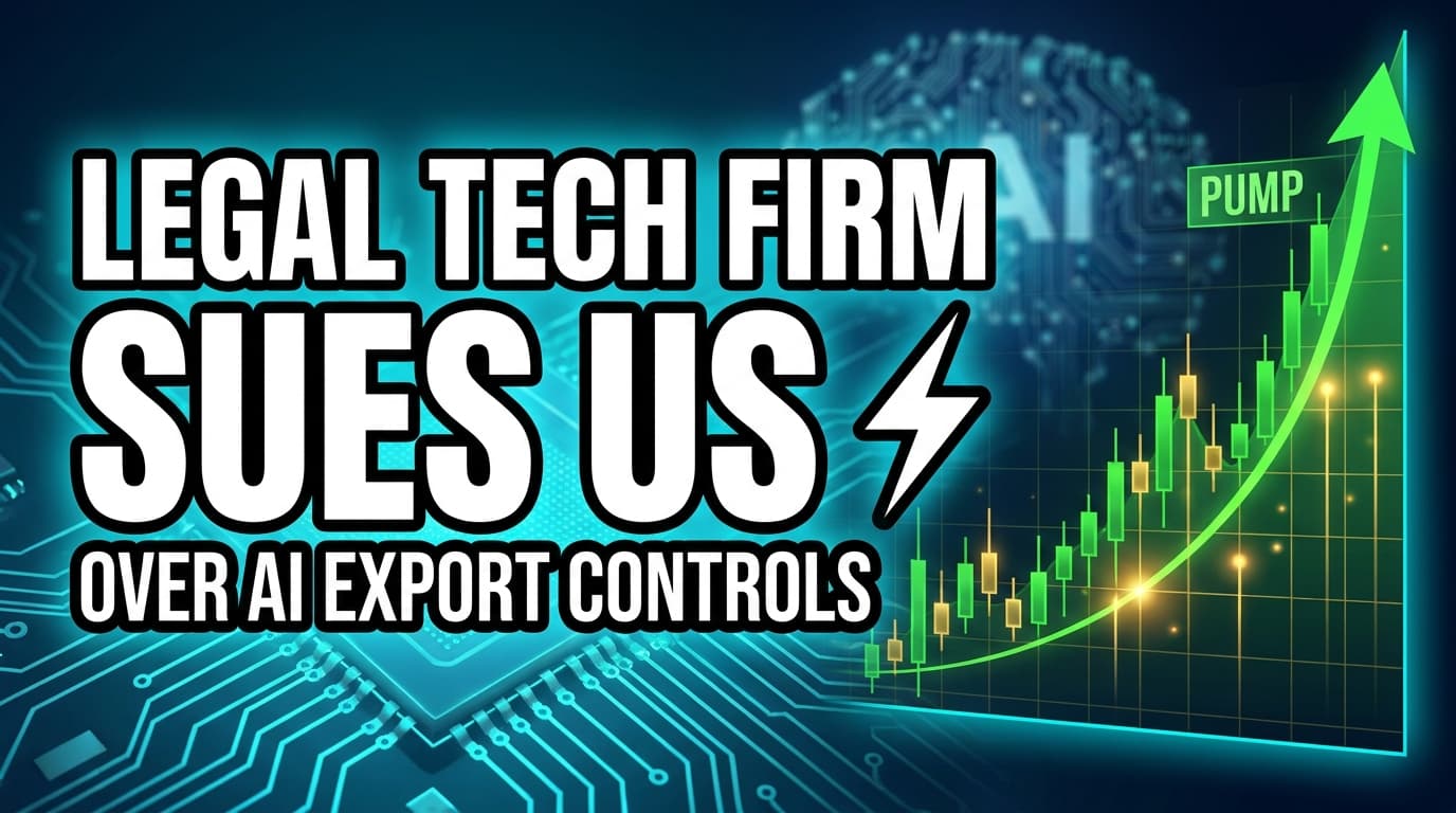 Legal Tech Firm Sues US Over AI Export Controls on Anthropic Models