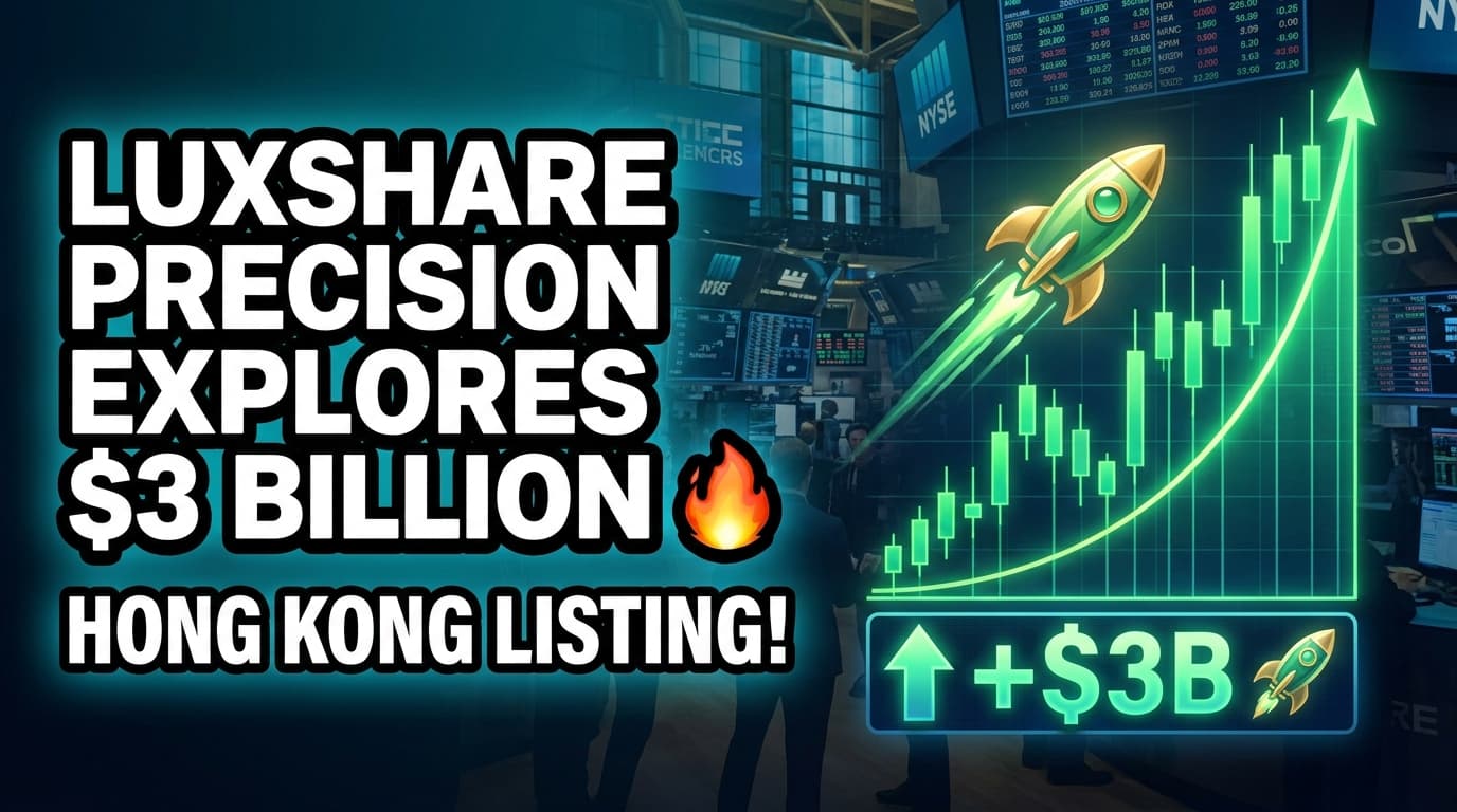 Luxshare Precision Explores $3 Billion Hong Kong Listing