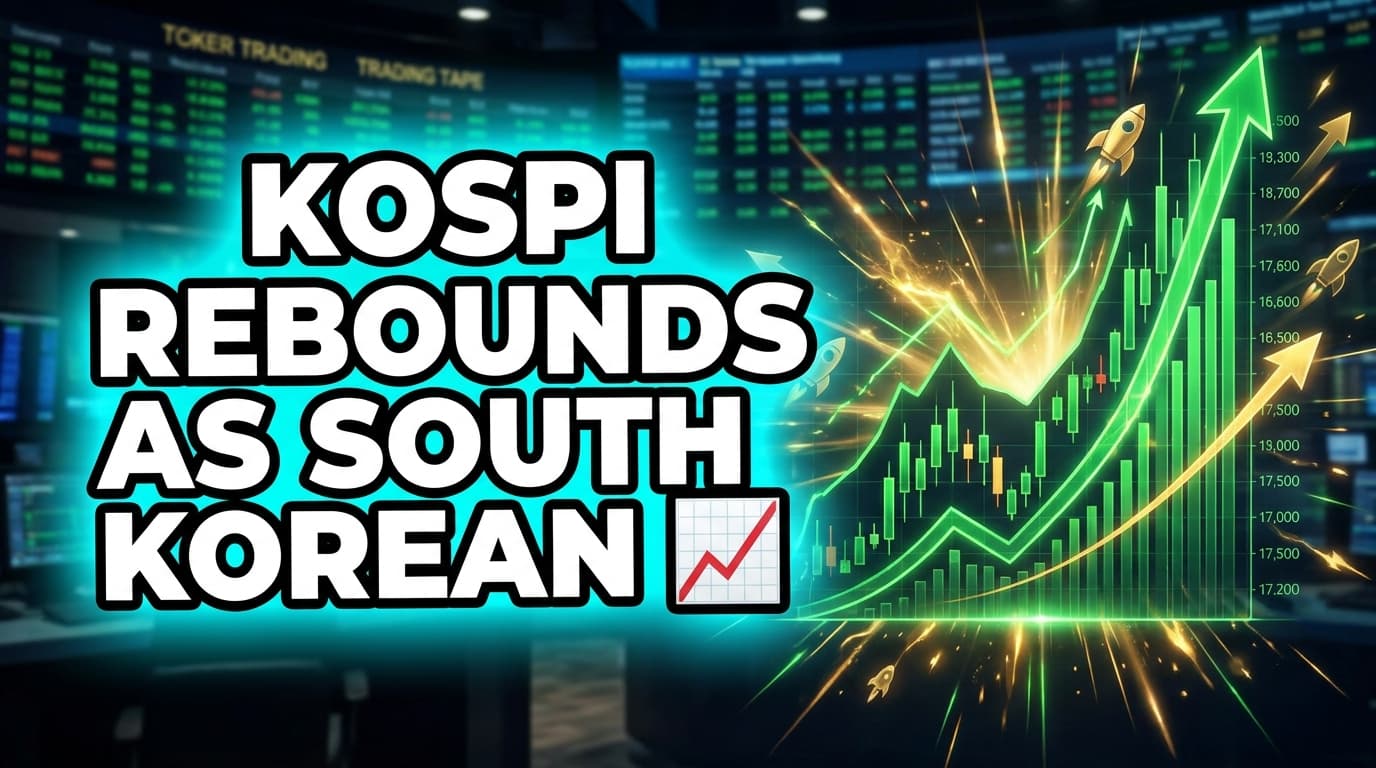 KOSPI Rebounds as South Korean Tech Stocks Recover from Selloff