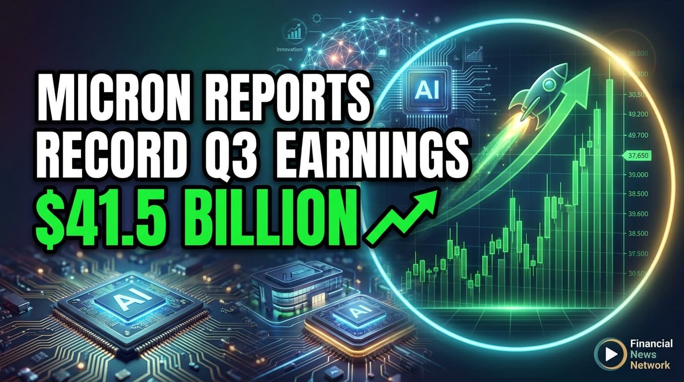 Micron Reports Record Q3 Earnings of $41.5 Billion Amid Surging AI Demand