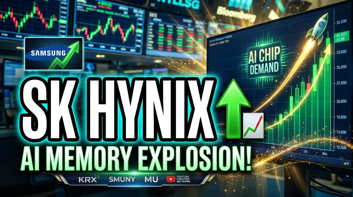 SK Hynix, Samsung Shares Rise on Renewed AI Memory Optimism Following Micron Results