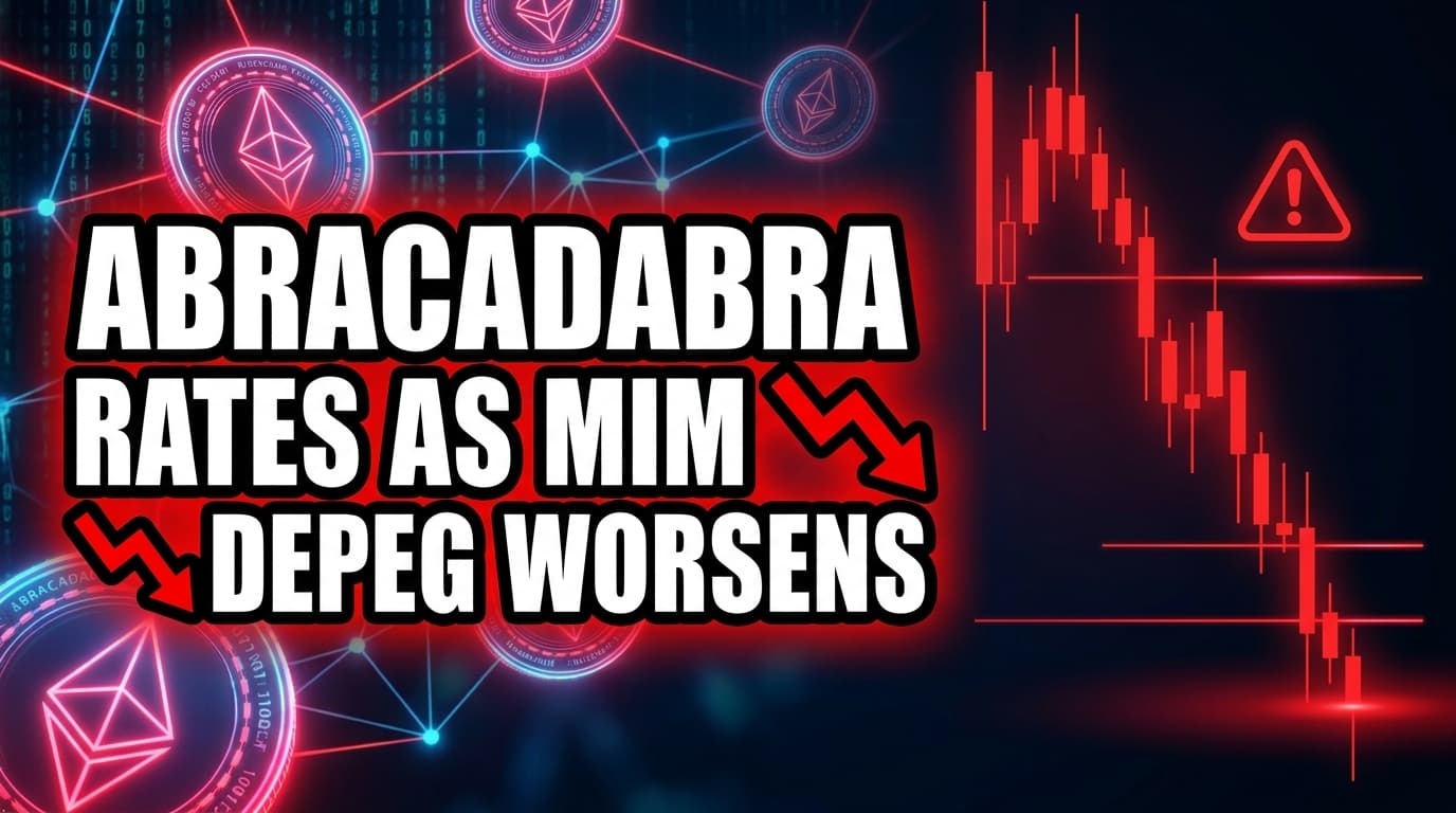 Abracadabra Raises Rates as MIM Stablecoin Depeg Worsens
