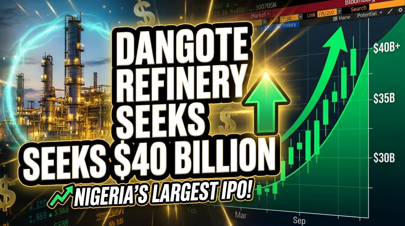 Dangote Refinery Seeks $40 Billion Valuation in Nigeria's Largest IPO
