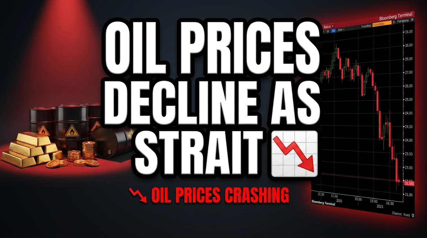 Oil Prices Decline as Strait of Hormuz Stockpiles Enter Market