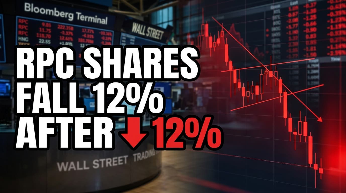 RPC Shares Fall 12% After CEO Departure Announcement