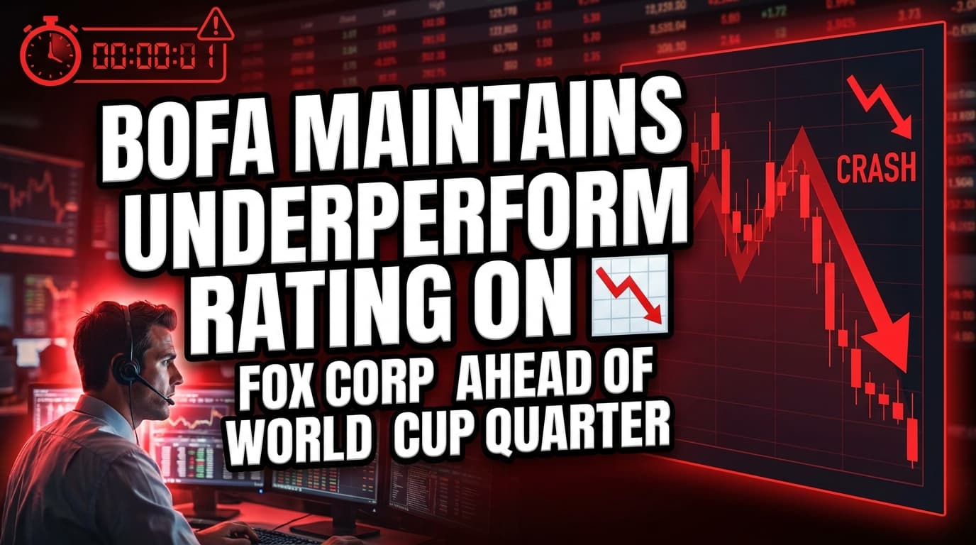 BofA Maintains Underperform Rating on Fox Corp Ahead of World Cup Quarter