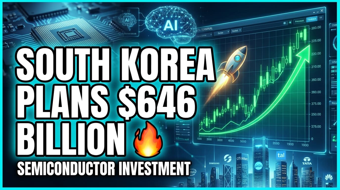 South Korea Plans $646 Billion Semiconductor Investment for AI Chip Dominance