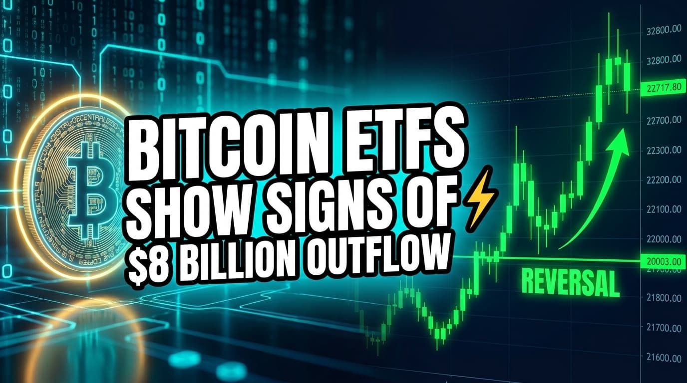 Bitcoin ETFs Show Signs of Reversal After $8 Billion Outflow