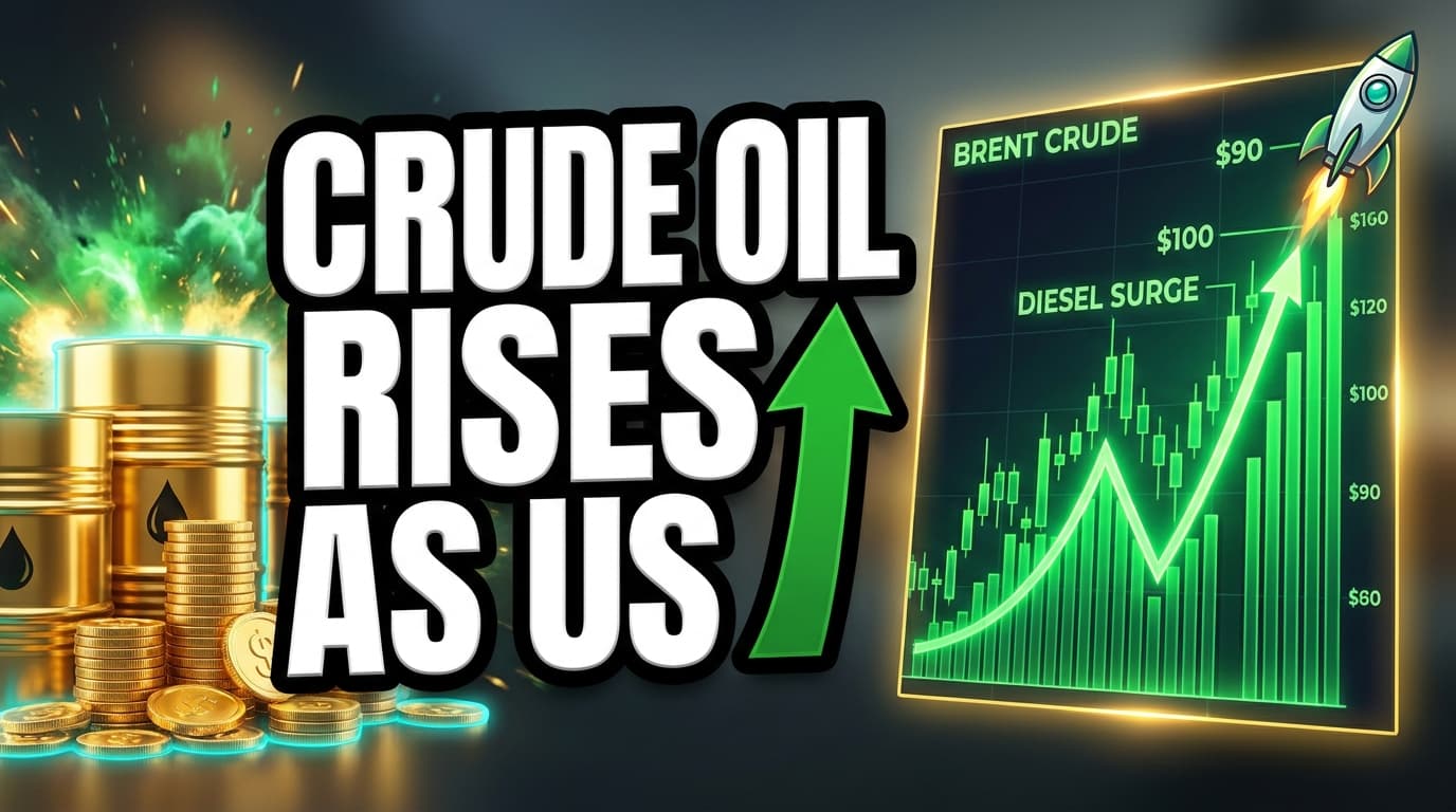 Crude Oil Rises as US Strikes Iran, Diesel Prices Surge