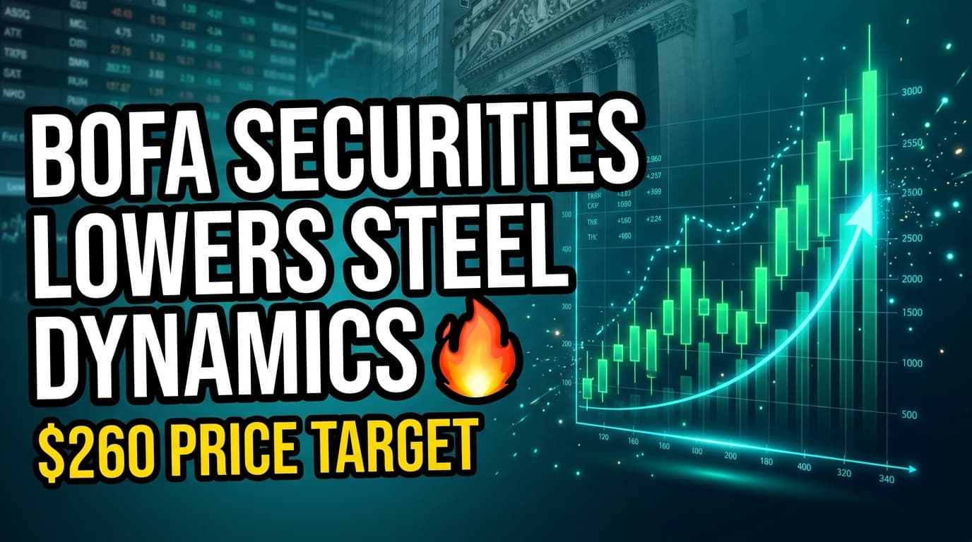 BofA Securities Lowers Steel Dynamics Price Target to $260, Maintains Neutral