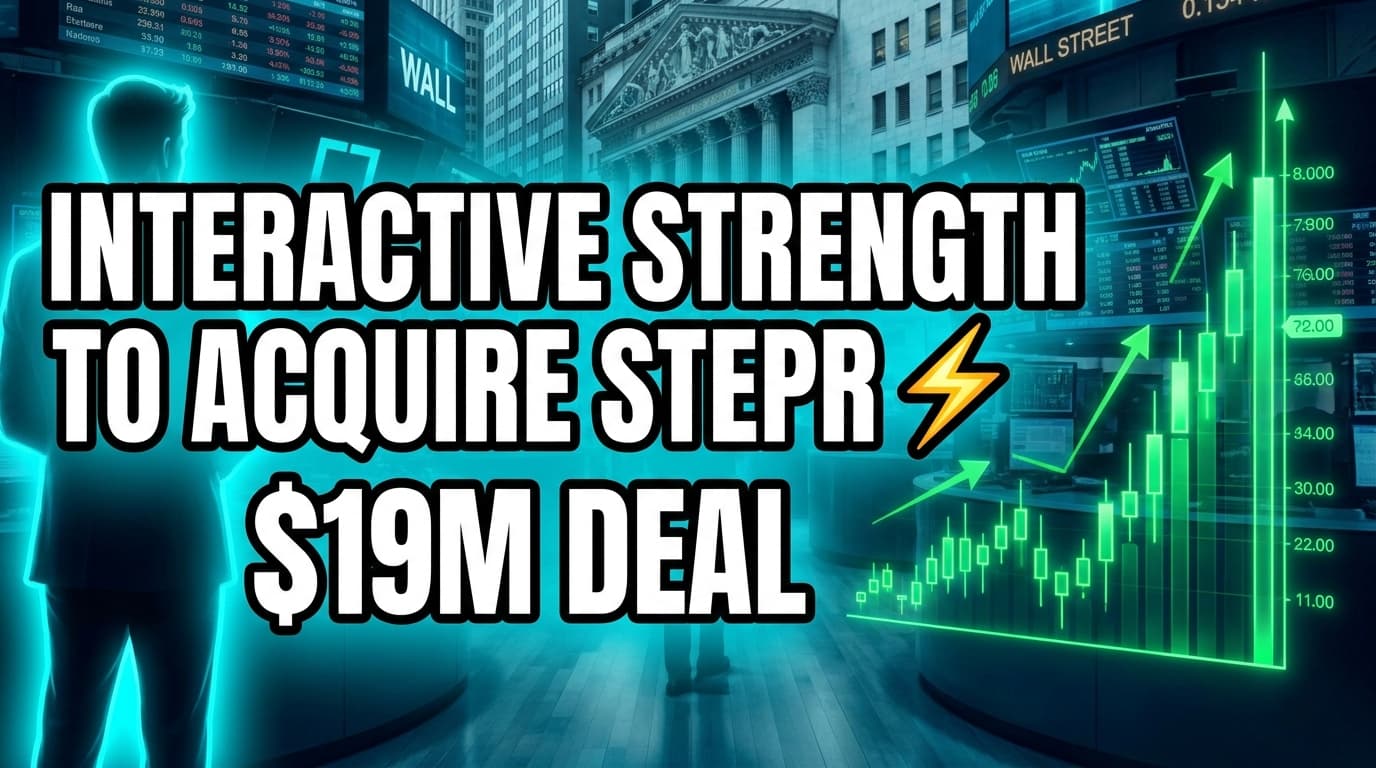 Interactive Strength to Acquire STEPR in $19M Preferred Stock Deal