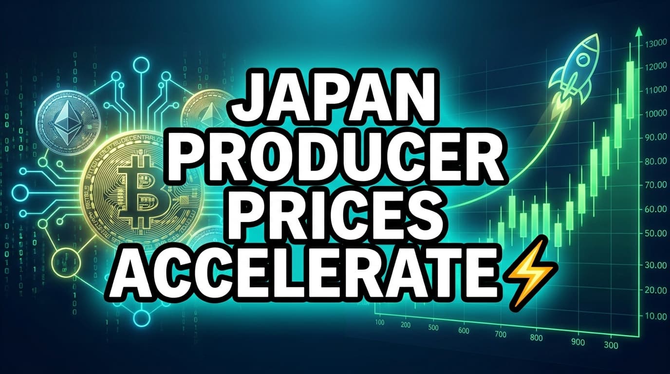 Japan Producer Prices Accelerate, Signaling Potential Crypto Volatility