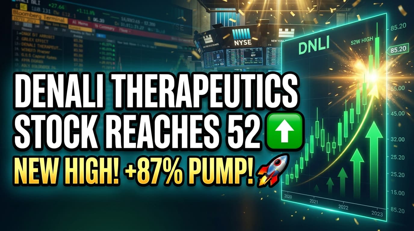 Denali Therapeutics Stock Reaches 52-Week High