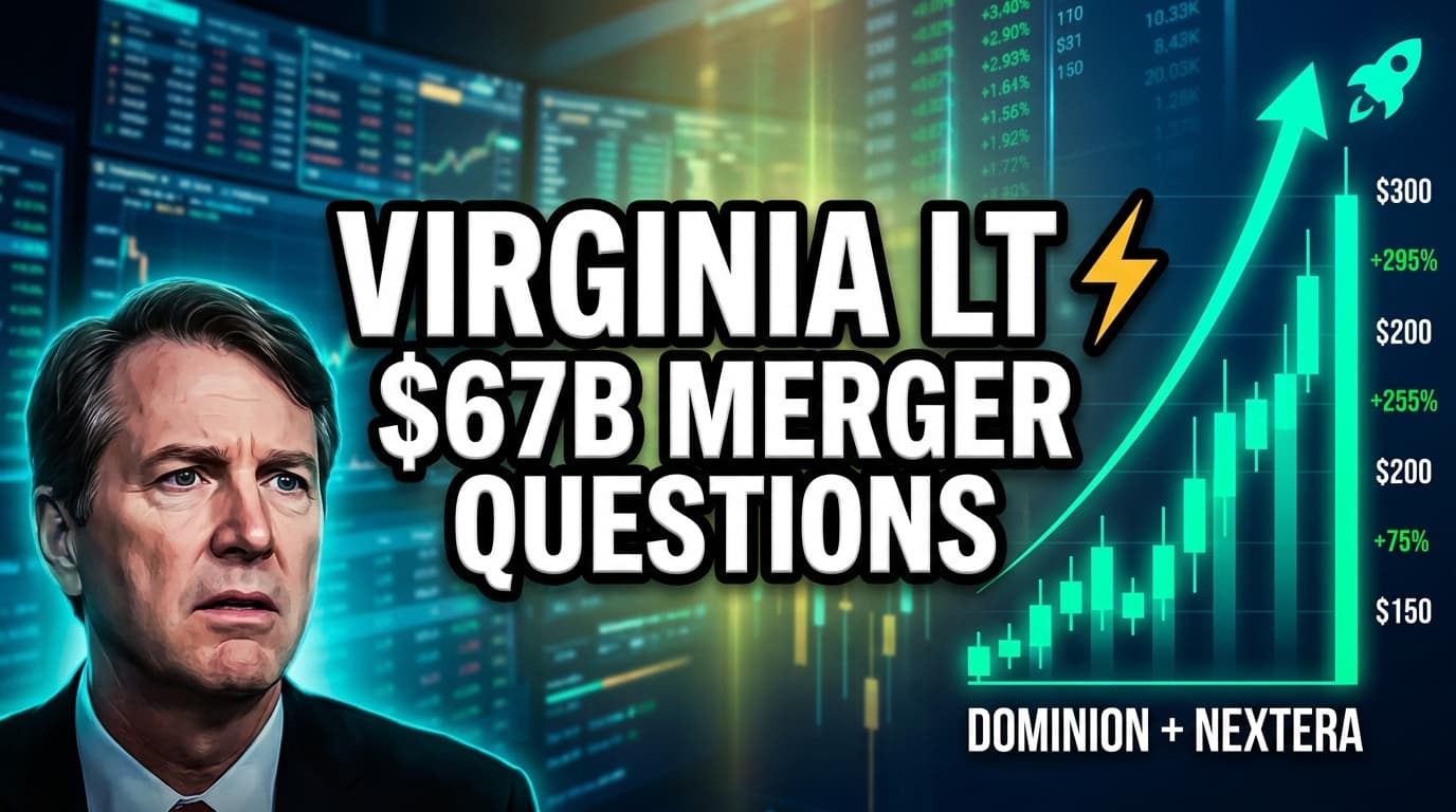 Virginia Lt. Gov. Questions Dominion, NextEra $67 Billion Merger
