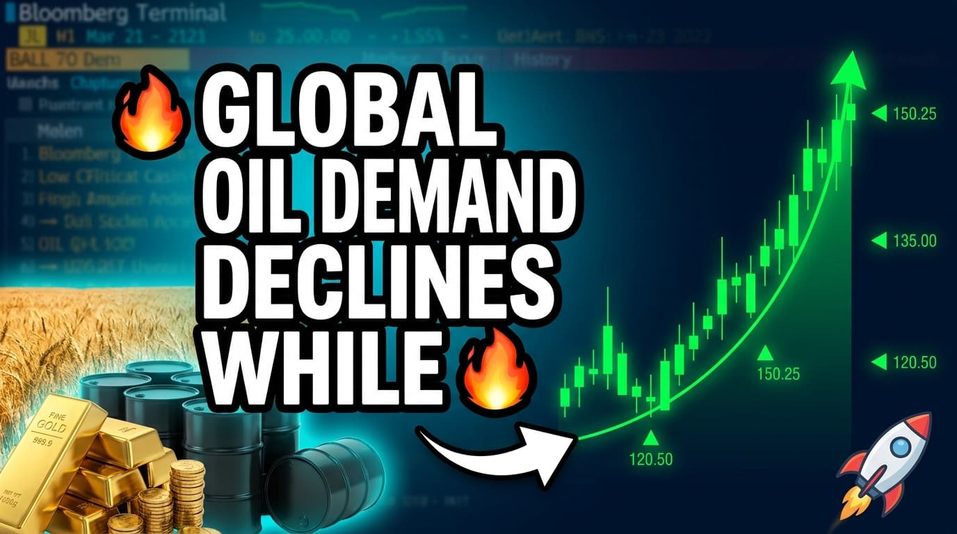 Global Oil Demand Declines While US Gasoline Consumption Rises
