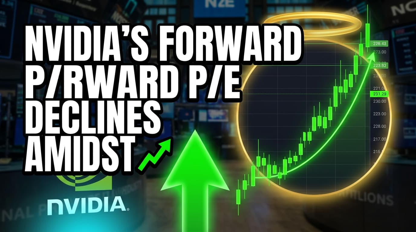 Nvidia's Forward P/E Declines Amidst Stock Price Rally