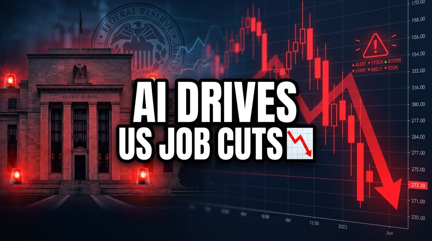 AI Drives US Job Cuts for Third Month, Signaling Labor Market Shift