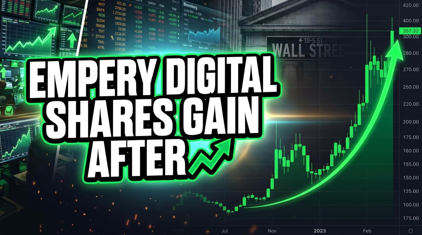 Empery Digital Shares Gain After Bitcoin Sale Funds AI Data Center