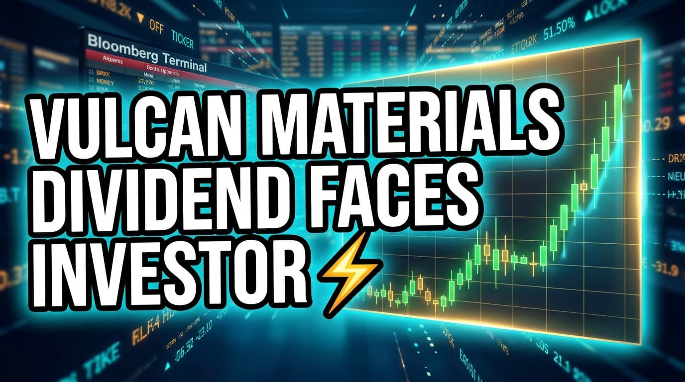Vulcan Materials Dividend Faces Investor Scrutiny Amid Index Exit