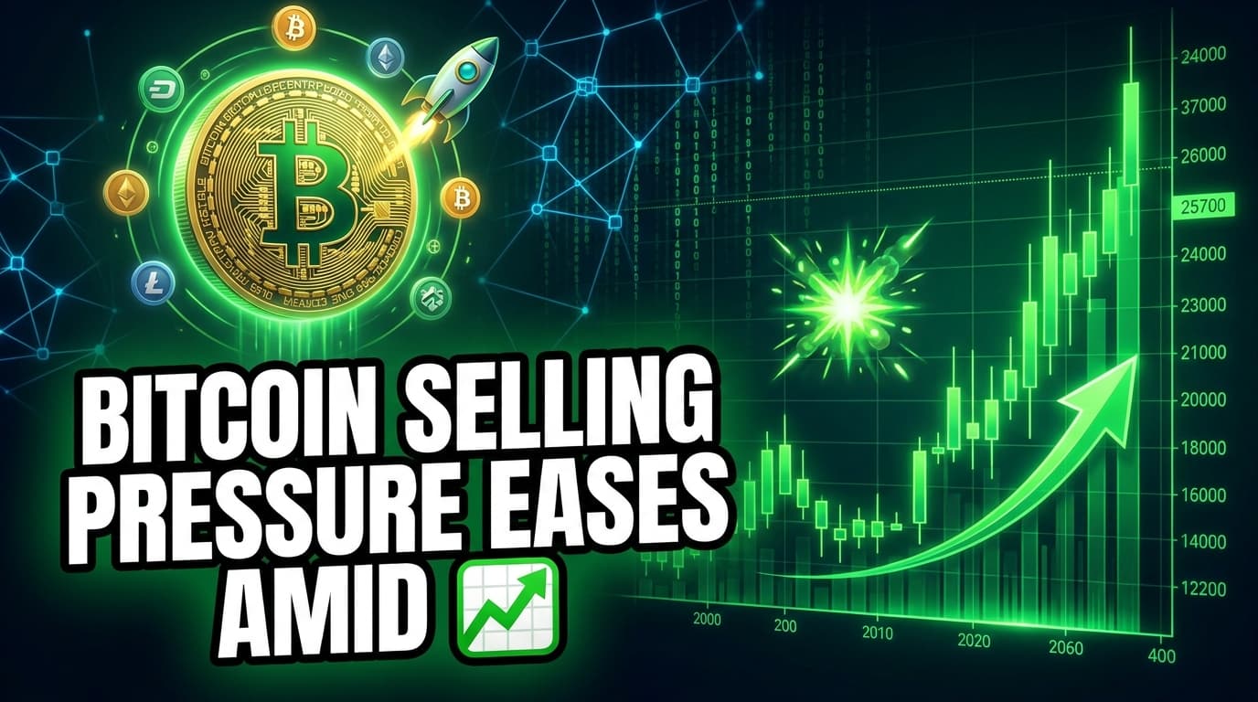 Bitcoin Selling Pressure Eases Amid ETF Inflows, Geopolitical Resilience