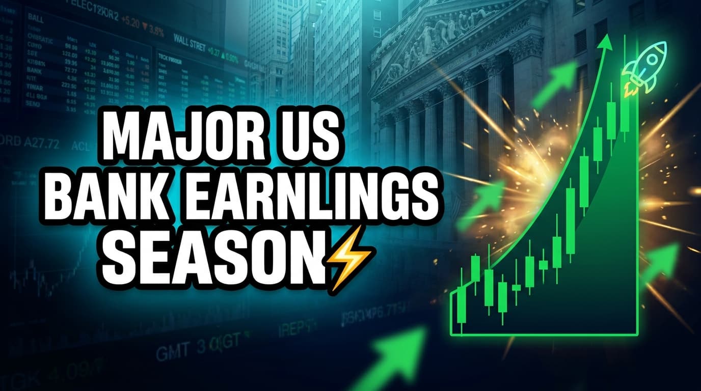 Major US Bank Earnings Season Commences, Focus on Financial Sector Rally