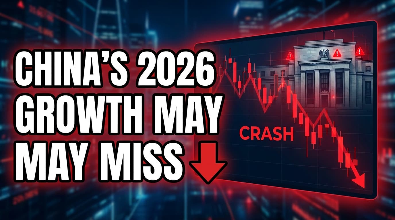 China's 2026 Growth May Miss Target, Fiscal Stimulus Expected