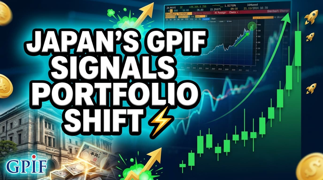 Japan's GPIF Signals Portfolio Shift, Crypto Excluded