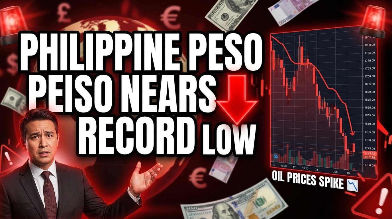 Philippine Peso Nears Record Low Amid Rising Oil Prices