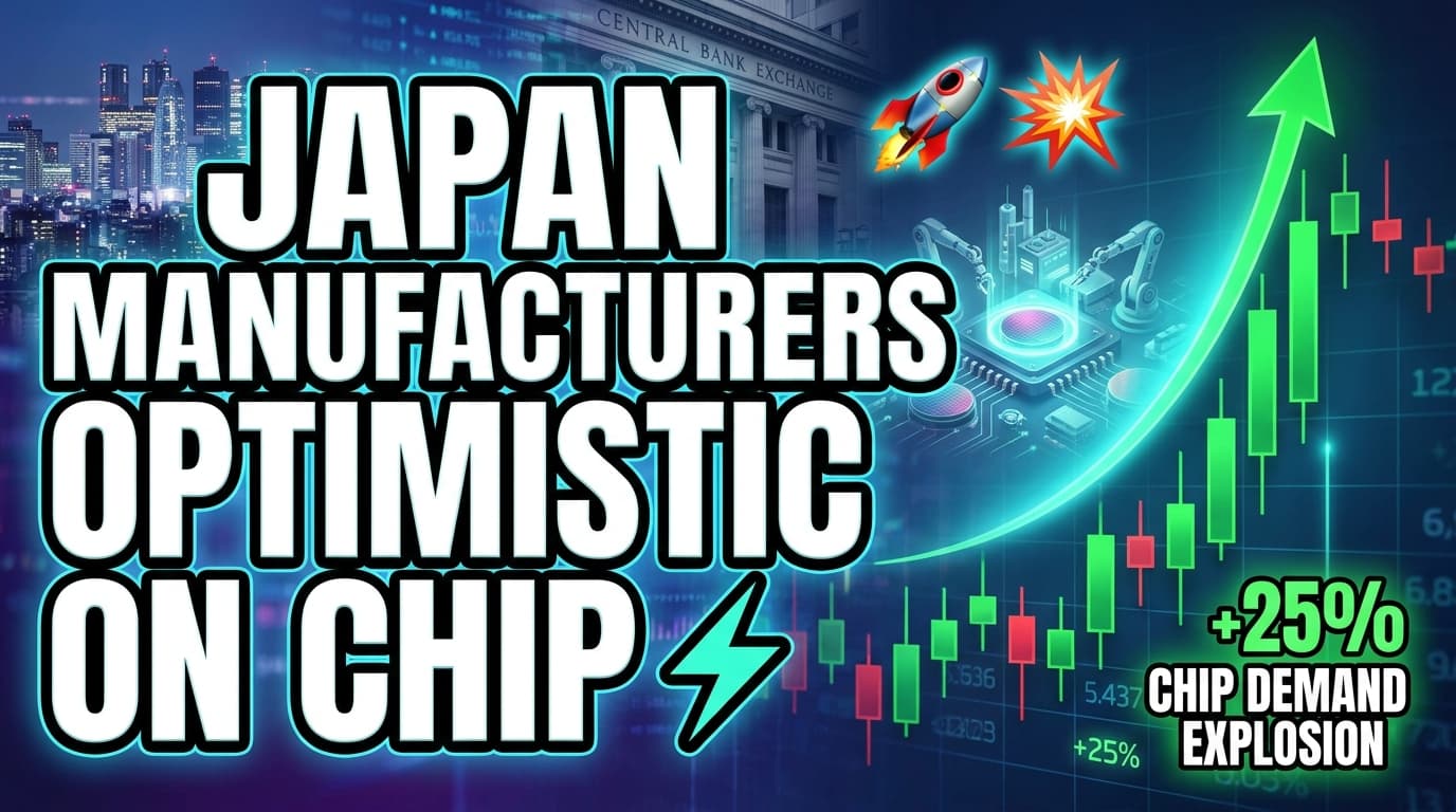 Japan Manufacturers Optimistic on Chip Demand Despite Rising Service Costs